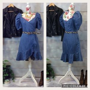 Miss Sixty Denim Flare Dress